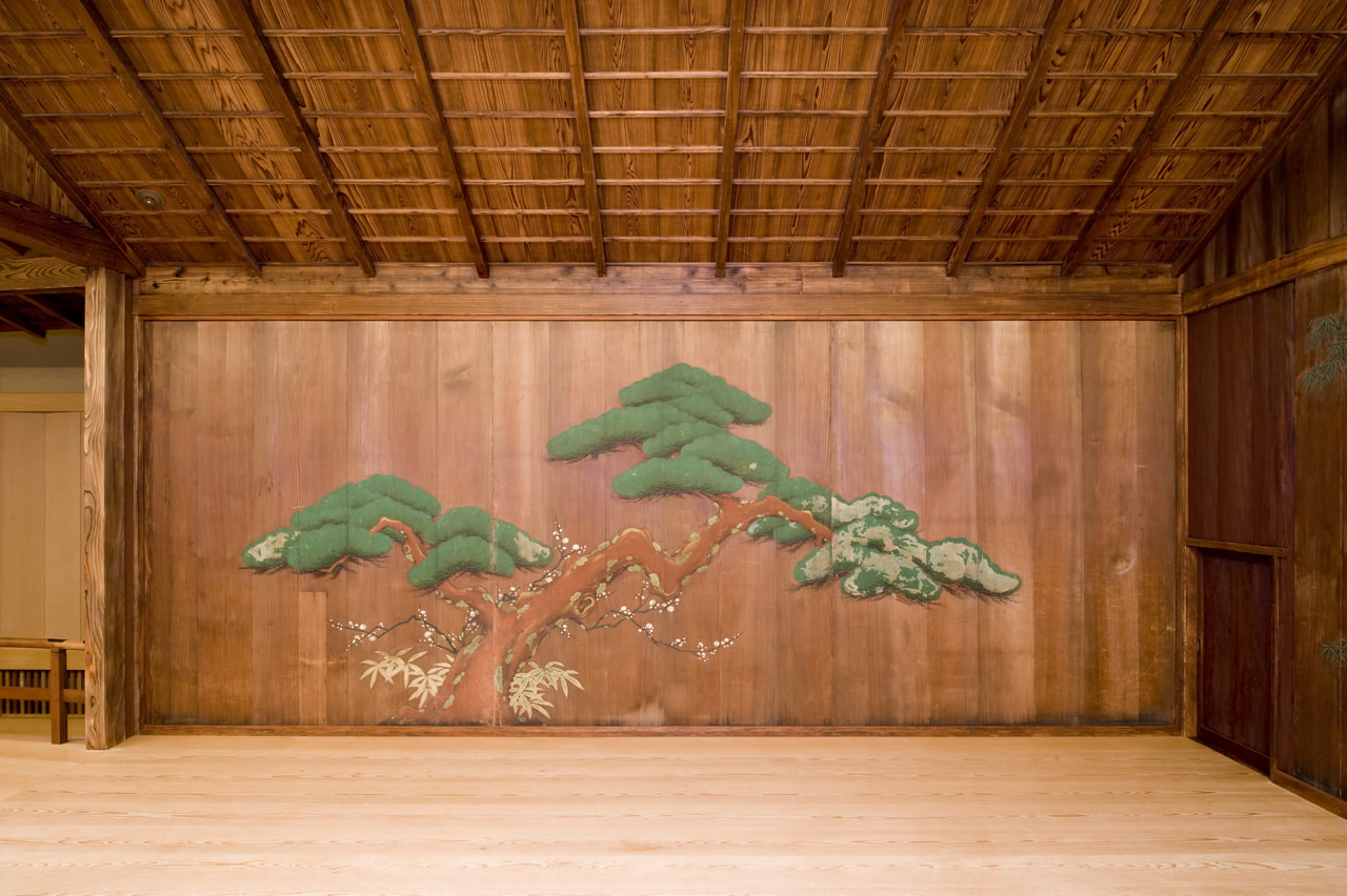 横浜能楽堂 鏡板イメージ